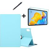 Wowacs Huawei Matepad Air 2023 11.5" 360° Dönebilen Standlı Tablet Kılıfı Ekran Koruyucu ve Kalem Seti - Mavi