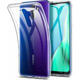 wowacs Oppo A9 2020 Uyumlu Kılıf A+ Şeffaf Lüx Süper Yumuşak 0.3mm Ince Süper Silikon