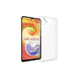 Wowacs Samsung Galaxy A04 ile Uyumlu Kılıf Şeffaf Kamera Korumalı Esnek Silikon Telefon Kılıfı Kapak