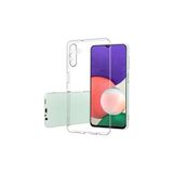 Wowacs Samsung Galaxy A04S ile Uyumlu Kılıf Şeffaf Kamera Korumalı Esnek Silikon Telefon Kılıfı Kapak