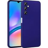Wowacs Samsung Galaxy A17 ile Uyumlu Kılıf Soft Premium Yumuşak Silikon Telefon Kılıfı Kapak - Saks Mavi