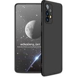 wowacs Samsung Galaxy A53 5g ile Uyumlu Kılıf 3 Parçalı Tam Koruma Dayanıklı Soft Ince Kılıf - Siyah
