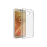 Wowacs Samsung Galaxy J4 ile Uyumlu Kılıf Şeffaf Kamera Korumalı Esnek Silikon Telefon Kılıfı Kapak