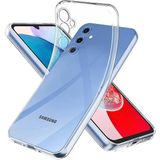 Wowacs Samsung Galaxy M34 5g ile Uyumlu Kılıf Şeffaf Kamera Korumalı Esnek Silikon Telefon Kılıfı Kapak