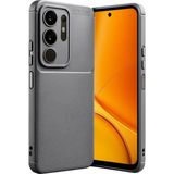 Wowacs Vivo Y29 4g Uyumlu Kılıf Karbon Tasarım Kamera Korumalı Silikon Telefon Kılıfı Kapak - Gri