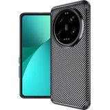 Wowacs Xiaomi Mi 14 Ultra ile Uyumlu Kılıf Focus Karbon Tasarım Telefon Kılıfı Kapak - Siyah - Xiaomi 14 Ultra