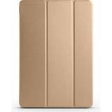 Wowacs Xiaomi Mi Pad 6 11 Inç ile Uyumlu Tablet Kılıf Smart Özellikli Uyku Modlu Kapaklı Tablet Kılıfı - Altın