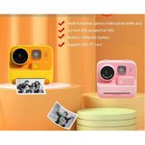 Wowkids K27 Çocuk 48MP Fotoğraf Video Çekme Termal Çıktı Alan Pink Fotoğraf Makinası