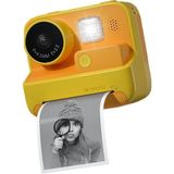 Wowkids K27 Çocuk 48MP Fotoğraf Video Çekme Termal Çıktı Alan Sarı Fotoğraf Makinası