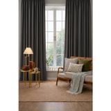 Wowlays Home Füme Kalın Dokulu Güneşlik Perde Karanlık Etkili Yüksek Mahremiyet Güneş Engelleyici (En X Boy)