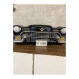 wowocraft Işıklı Cadillac Duvar Obje Araba Siyah Siyah 48 x 34