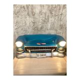 wowocraft Isıklı Chevy Duvar Obje Araba Mavi 55 x 29