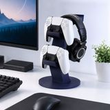 Wowolab Playstation Uyumlu Çift Oyun Kolu ve Kulaklık Standı 3D Baskı Pla - renk