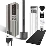 Wowstick 1f+ 69'lu Elektrikli Hassas Tornavida Seti - Gümüş, 1,2 Ah Li-on Akü ile Darbesiz Kullanım