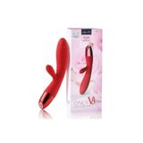 Wowyes V3 Şarjlı Bükülebilen G Spot Ve Klitoris Uyarıcı Kırmızı Tavşan Vibratör
