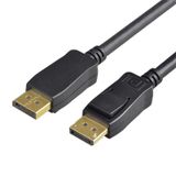 Woxcon DP 1.4 DisplayPort Kablo 32.40 Gbps Bandwith HBR3 8K 30Hz, 4K 120Hz, 4K 60Hz, 2K 240Hz, 2K 165Hz, 1080p 240Hz Destekli HDR, FreeSync, G-Sync (2 Metre) - Woxcon