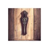 Woyal Aslan Figürlü Dekoratif Kılıç Ahşap Tablalı Duvar Objesi Fantastik Kılıç Koleksiyonluk Hediye Ahşap & Metal 51 x 10