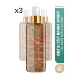Woyal Life Bronzlaştırıcı Işıltılı Vücut Spreyi, Kokulu Vücut Spreyi 3 Adet 250 Ml WOYAL36-3