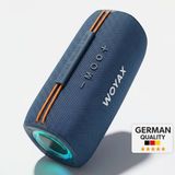 Woyax Bluetooth Hoparlör 30W Kablosuz Oval Speaker Güçlü Ses Yüksek Bass Taşınabilir Ses Bombası USB TWS Büyük Küçük Boy RGB Led