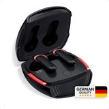 Woyax by Deji Gaming Kablosuz Bluetooth Oyuncu Kulaklık 60 ms Gecikme HD 4 Mikrofon ENC Çift Cihaz Desteği - Siyah
