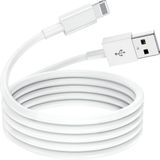Woyax by Deji iPhone Uyumlu USB To Lightning 6 6S 7 8 X XS XR 11 12 13 14 Pro Max Plus Hızlı Şarj Kablosu Beyaz