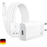 Woyax by Deji Woyax iPhone Şarj Aleti 5 5s 6 6s 7 7plus Se 1. 2. Nesil 10w Lightning Adaptör Set - Beyaz
