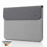 Woyax Cleanfit 13-14 İnç Gri Laptop Çantası Su Geçirmez Apple Macbook Uyumlu Kılıfı Apple iPad Tablet El Çantası