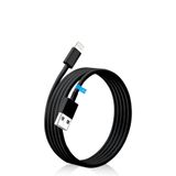 Woyax Iphone 6 6s 7 8 X Xs Xr 11 12 13 14 Pro Max Plus Hızlı Şarj Kablosu Usb To Lightning Siyah