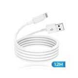 Woyax iPhone Hızlı Şarj Kablosu USB to Lightning 6 6s 7 8 X Xs Xr 11 12 13 14 Pro Max Plus Beyaz