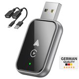 Woyax Kablosuz Carplay Dönüştürücü Android Auto Adaptörü Usb/type-c 2 Si 1 Arada Dongle Apple Carplay Kablosuz Bağlantı