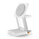 woyax QI2 Kablosuz Şarj Standı Katlanabilir Telefon - iWatch - AirPods Uyumlu iPhone - Android Kulaklık Saat Wireless