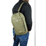 Woys Bags Haki Yeşil Kamp Bisiklet Yürüyüş Mini Sırt Çantası