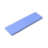 Wozlo 0.5MM*22*70MM Termal Pad M2 SSD Chipset Soğutucu - 7X2CM Silikon Iletken - Mavi - 3.6W/MK