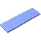 Wozlo 0.5MMX22X70MM Termal Pad M2 SSD Ngff Nvme 2280 Chipset Soğutucu - 7X2CM - Mavi - 3.6W/MK