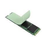 Wozlo 0.5MMX22X70MM Termal Pad M2 SSD Ngff Nvme 2280 Chipset Soğutucu - 7X2CM - Yeşil - 6W/MK