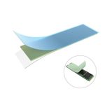 Wozlo 1.0MM*22*70MM Termal Pad M2 SSD Chipset Soğutucu - 7X2CM Silikon Iletken - Yeşil - 6W/MK