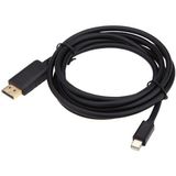 Wozlo 1.8m Mini Displayport To Displayport Kablo Thunderbolt Kablosu - Siyah