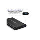 Wozlo 2.5 Sata Hdd Usb 3.0 Harddisk Kutu - Aluminyum Gövde-A16