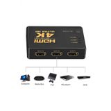Wozlo 3 Port Hdmi Switch 4K Kumandalı Ultra Hd