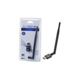 Wozlo 300 Mbps Wireless Usb Wifi Dongle 5 Dbi Anten Network Lan
