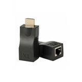 Wozlo 30m Hdmi Rj45 Dönüştürücü Kayıpsız Tek Kablo 4kx2k 1080p Hdcp Cat5e/cat6 Hdmi Extender Uzatıcı