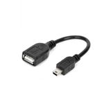 Wozlo 5 Pin Mini Usb Erkek To Usb Dişi - Otg Kablo