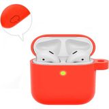 Wozlo Apple Airpods 3 Koruyucu Kılıf - 3. Nesil Silikon Kulaklık Koruma Kılıfı - Kırmızı