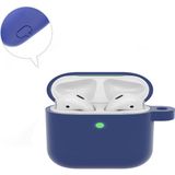 Wozlo Apple Airpods 3 Koruyucu Kılıf - 3. Nesil Silikon Kulaklık Koruma Kılıfı - Koyu Mavi