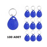 Wozlo Chip TK4100 Tag Göstergeç Proximity Manyetik Anahtarlık 100 Adet