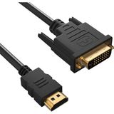 Wozlo Çift Filtreli 24+1 DVI To HDMI Kablosu - 3 M