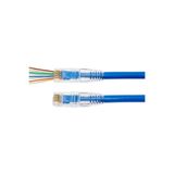 WOZLO Ez Rj45 Cat5/cat6 Yeni Nesil Konnektör-delikli Konnektör 100 Adet