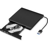 Wozlo Harici USB 3.0 Optik Sürücü DVD Rw Writer Yazıcı - Siyah