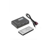 Wozlo Hdmı Çoklayıcı 5 Port 1080P Hdmı Switch Splitter - Kumandalı