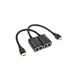 Wozlo Hdmi Extender 30 Metre Cat5e Cat6 Rj45 Kablosu Ile Hdmi Uzatıcı Tekrarlayıcı Verici Alıcı 1080P